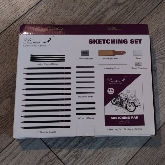 Sketching set, unopened unused - Picture 2 of 2